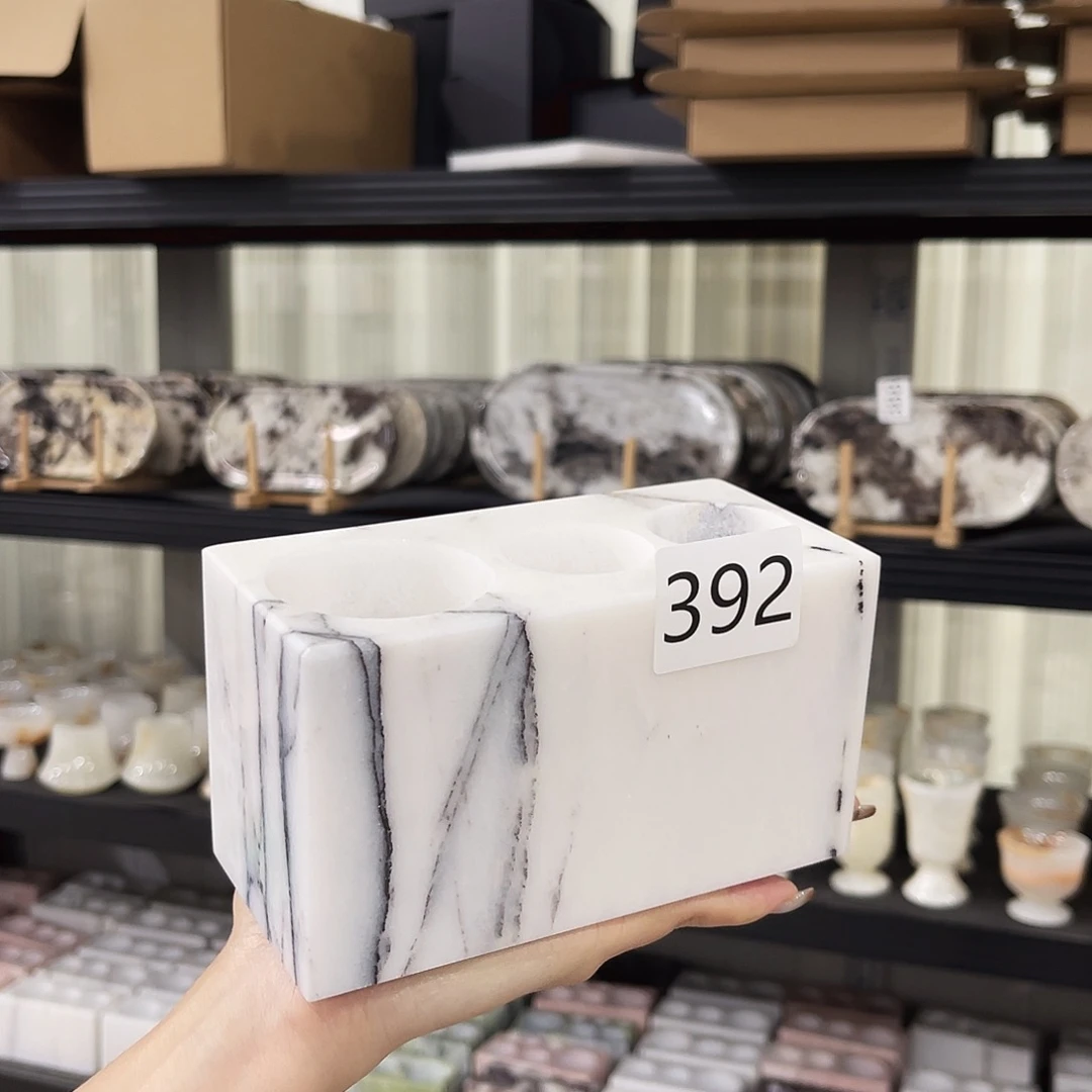 石材392号香雪梅牙刷架