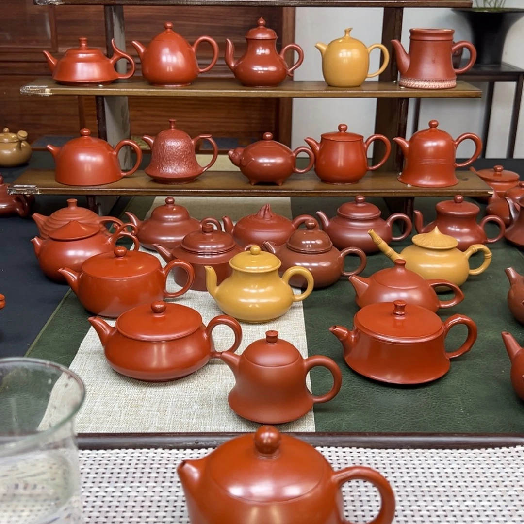 紫砂茶壶潮州手拉壶手拉壶