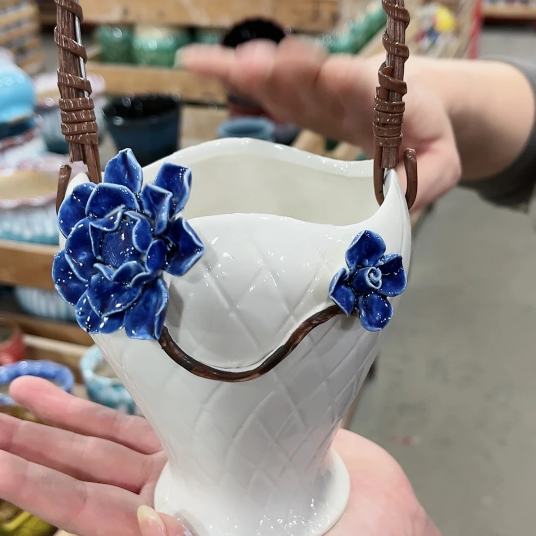 【闪购商品】陶瓷陶瓷多肉植物花盆