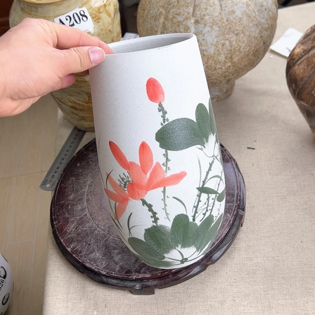 陶瓷39花瓶摆件创意的