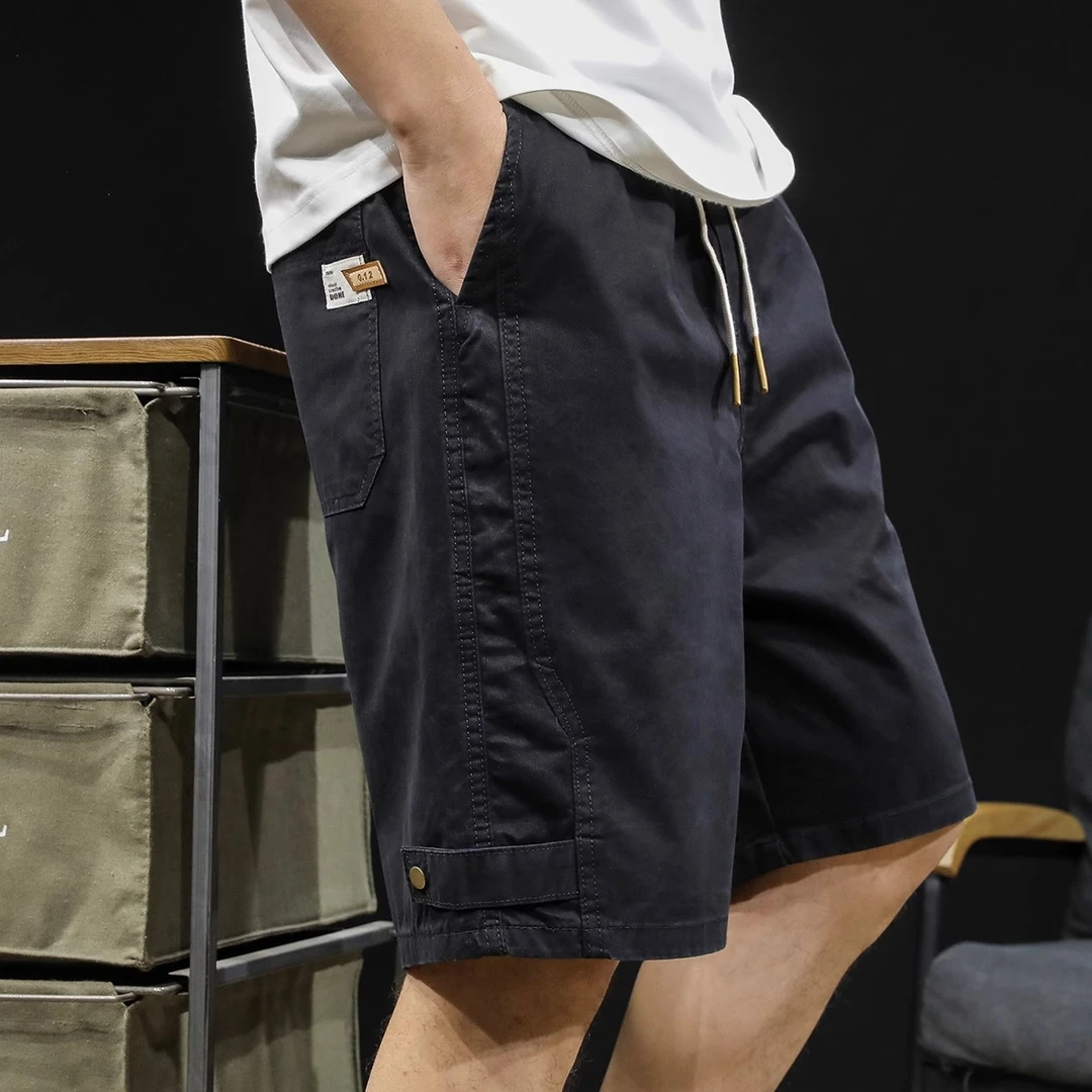 Cebrodz工装短裤男士五分休闲裤2025新款夏季潮牌宽松大码5分纯棉