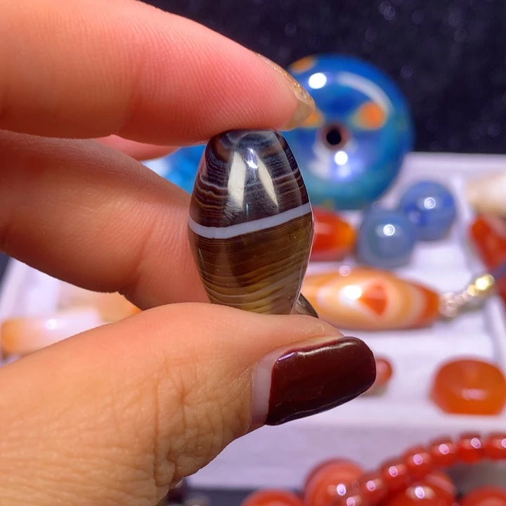 玛瑙/玉髓未镶嵌颈饰