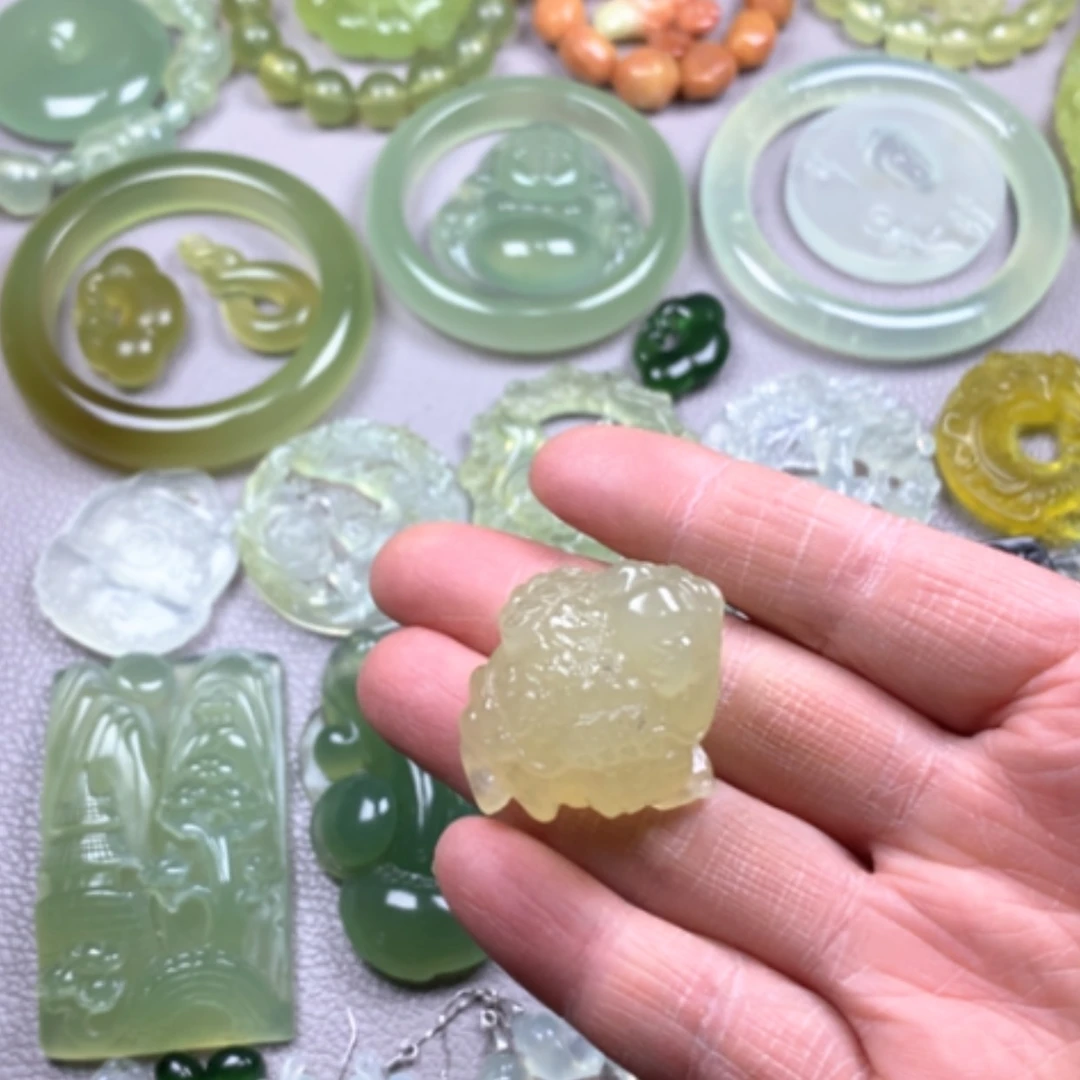 【闪购商品】未镶嵌蛇纹石玉2025新款岫玉