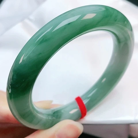 未镶嵌手镯翡翠56圆条882867