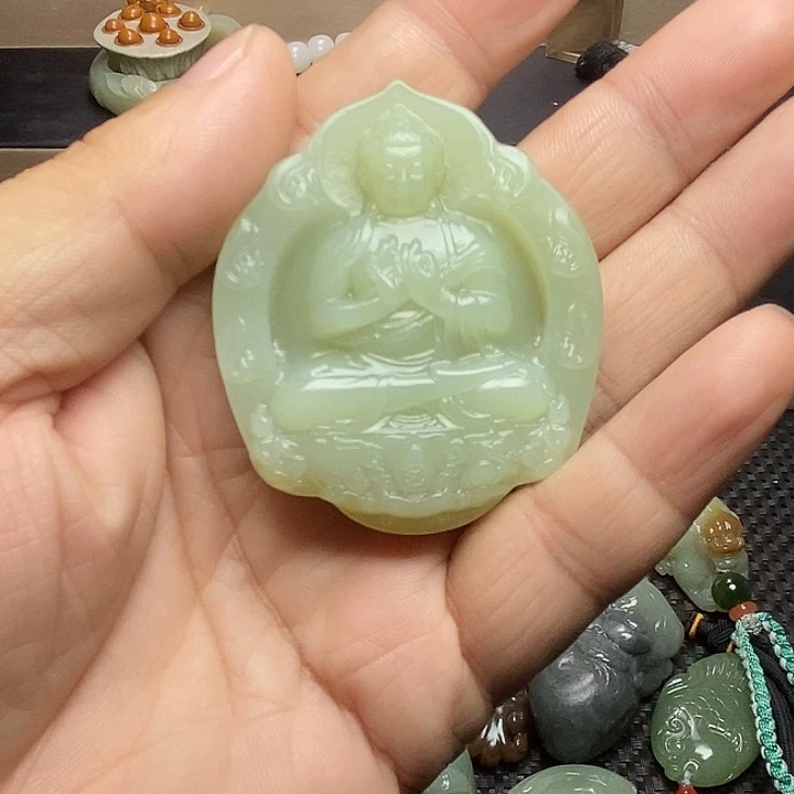 吊坠(不含链)未镶嵌和田玉