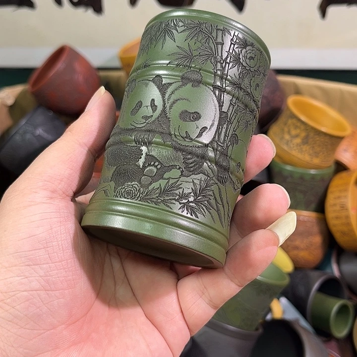 茶杯紫砂全手工紫砂主人杯
