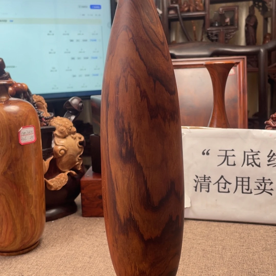 黄花梨/降香黄檀新料花瓶