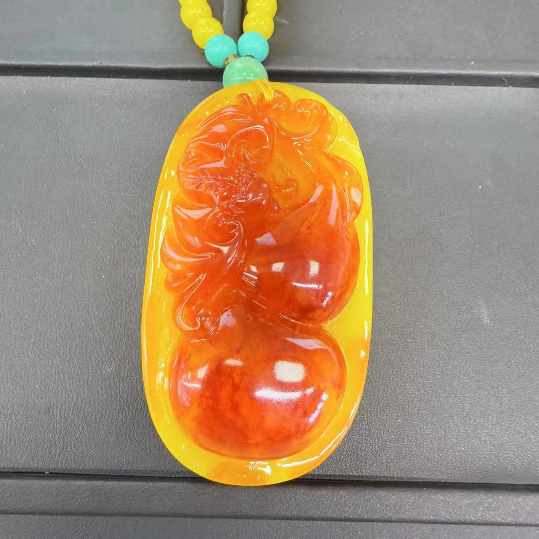 高货蜜蜡设计款吊坠150