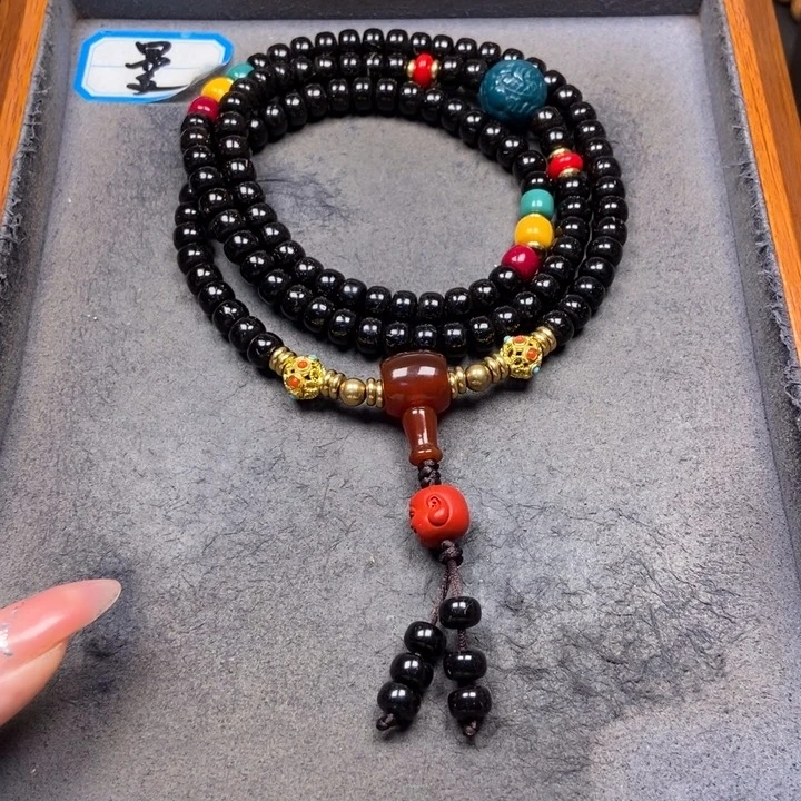 椰蒂吊坠菩提项链