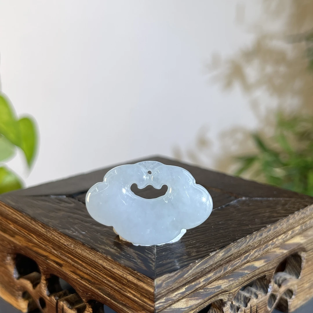 JXA20-08 天然翡翠缅甸A货 如意