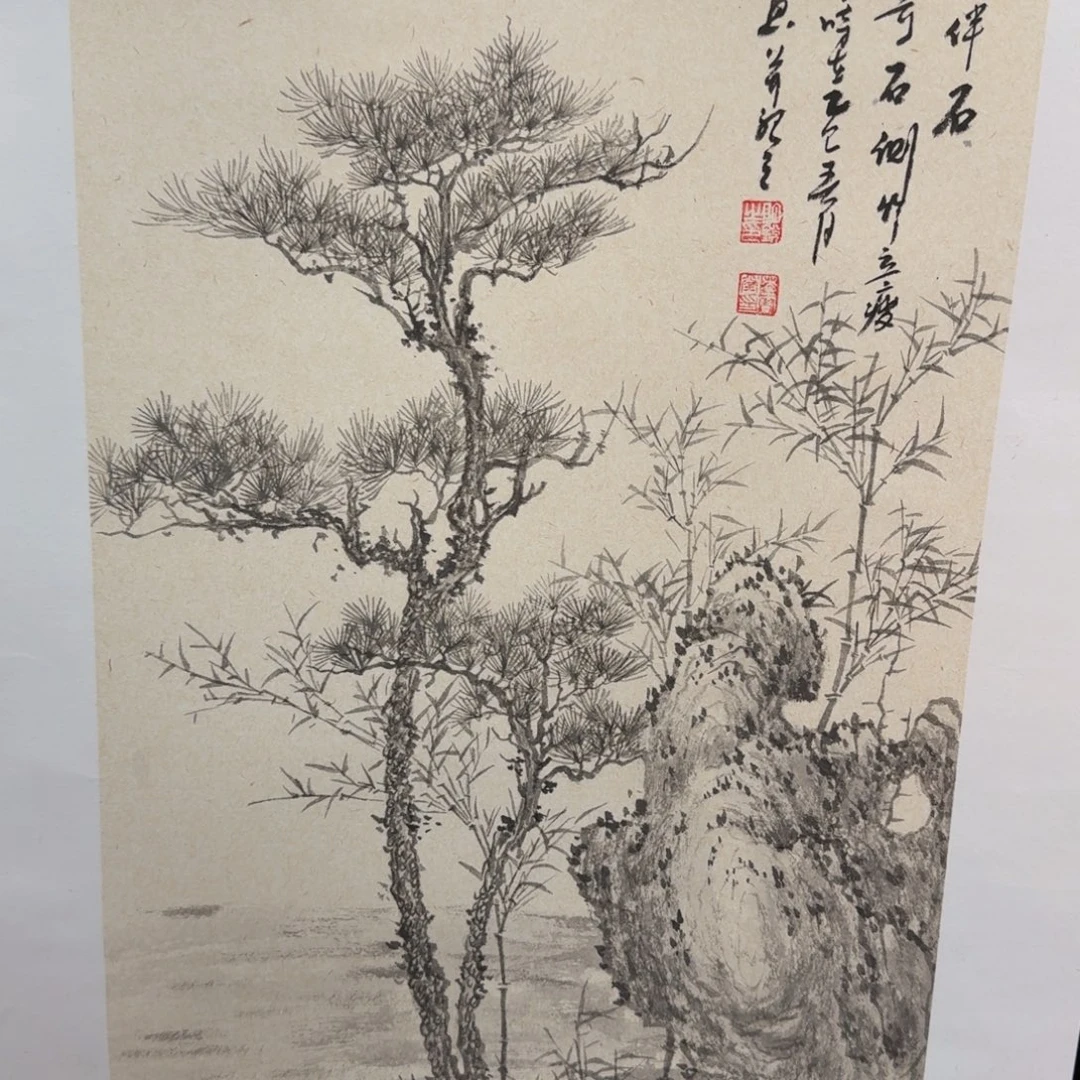 国画国画作品山水花鸟纯手绘