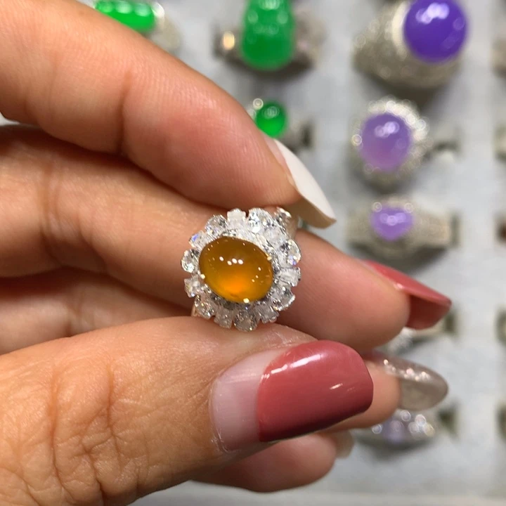 定制翡翠未镶嵌福利买断不退