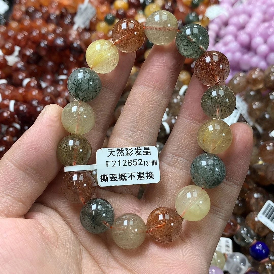 水晶手链未镶嵌，