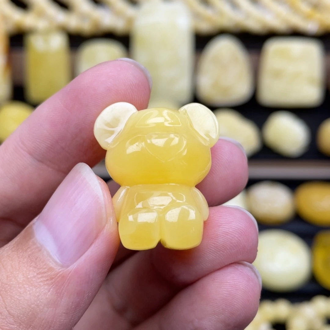 裸石琥珀未镶嵌琥珀蜜蜡