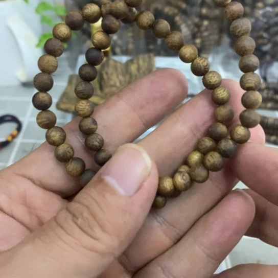 手串沉香圆珠6mm双圈多样性发1