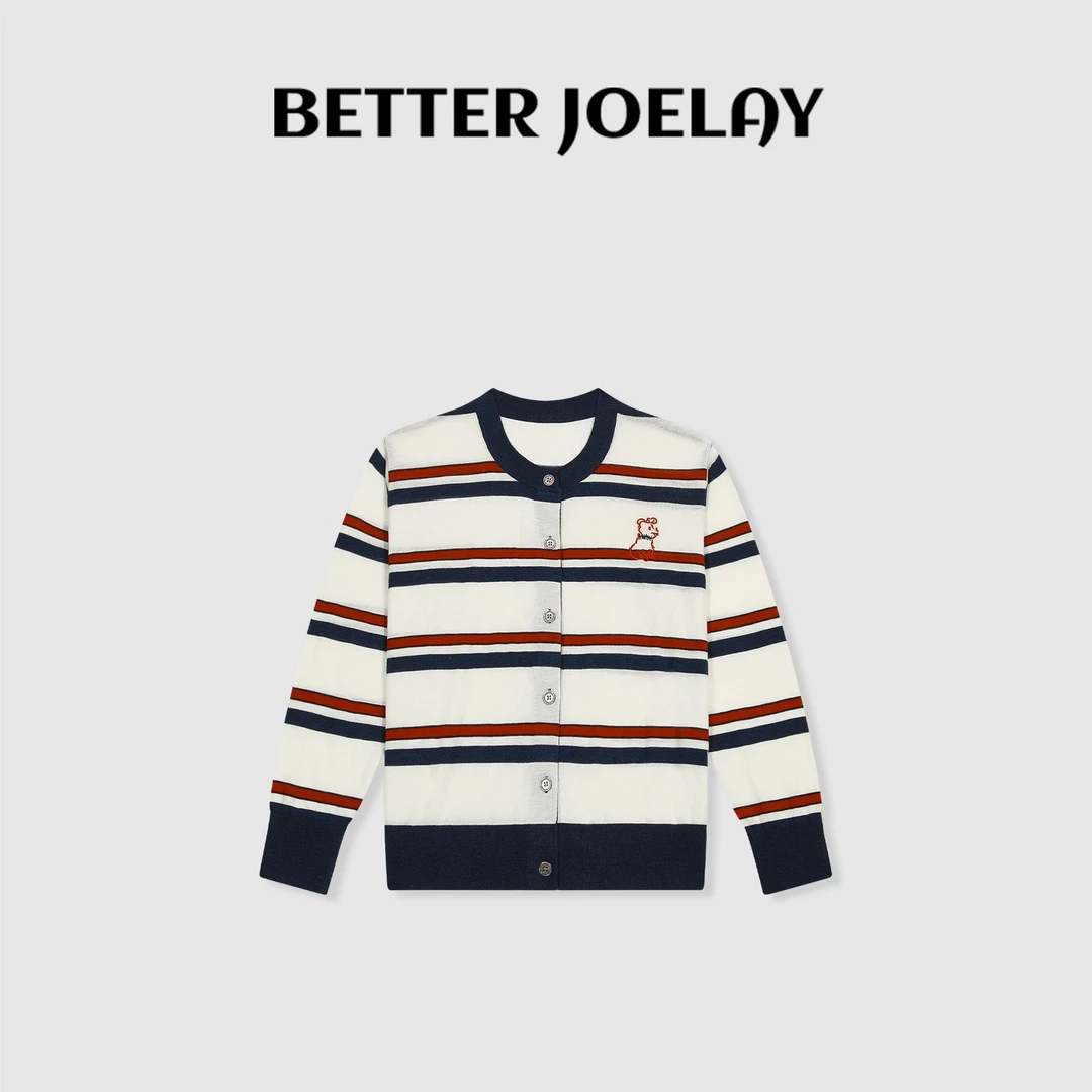 BETTER JOELAY-【行云时雨】时尚百搭长袖针织衫休闲风LL5816