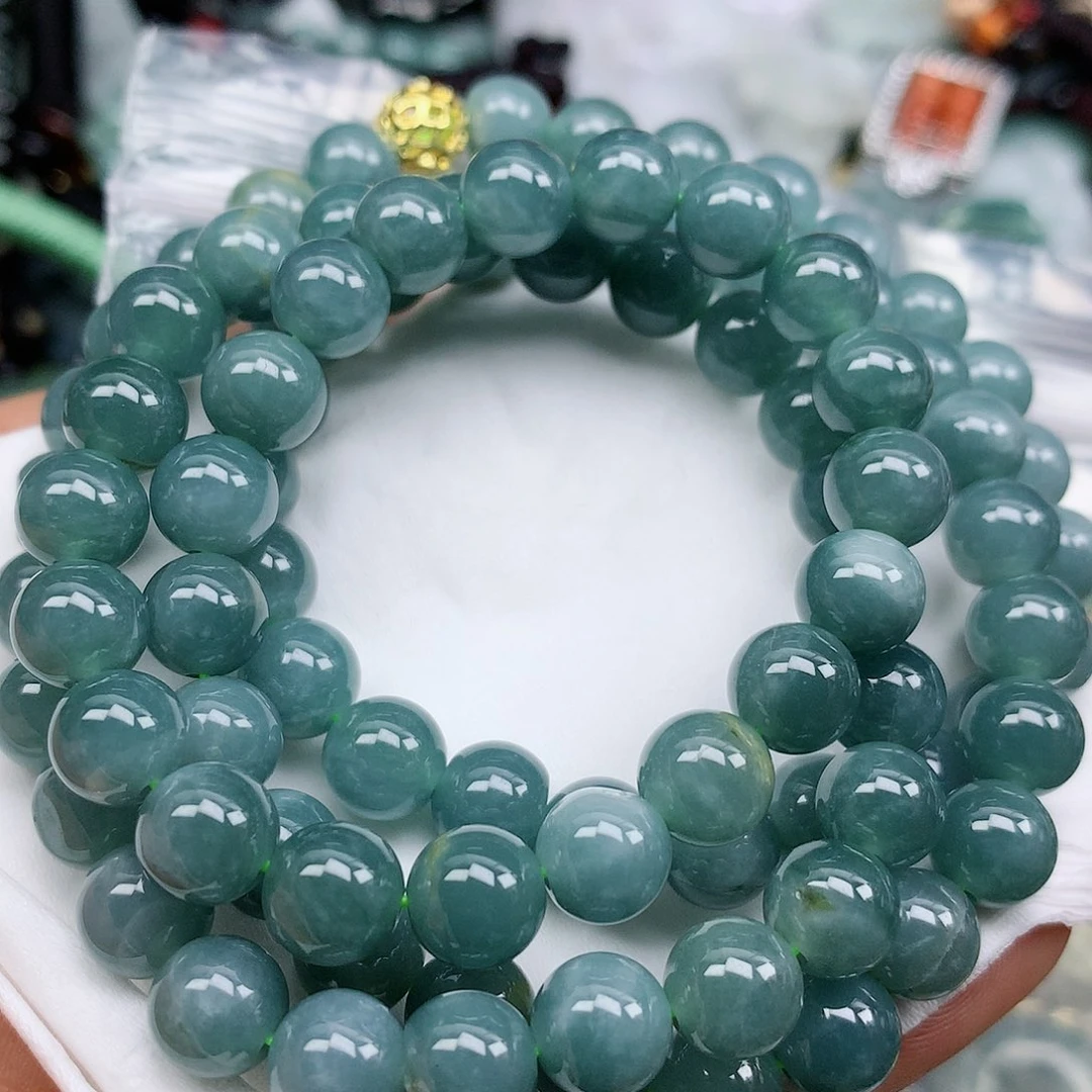 翡翠颈饰未镶嵌手串