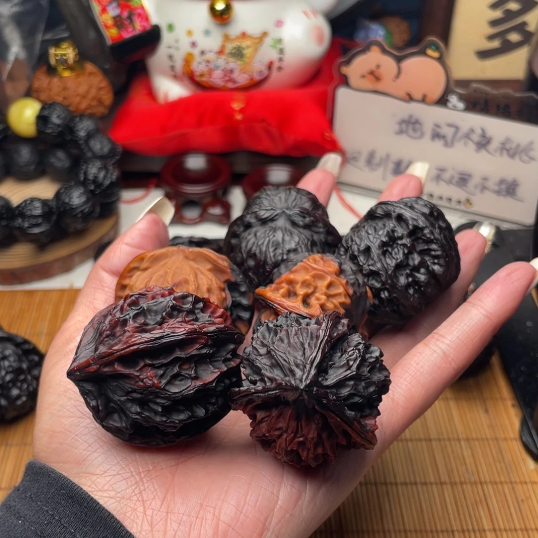 吊坠文玩核桃杨*～三对