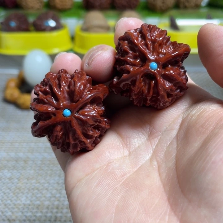 文玩核桃把件37京八对