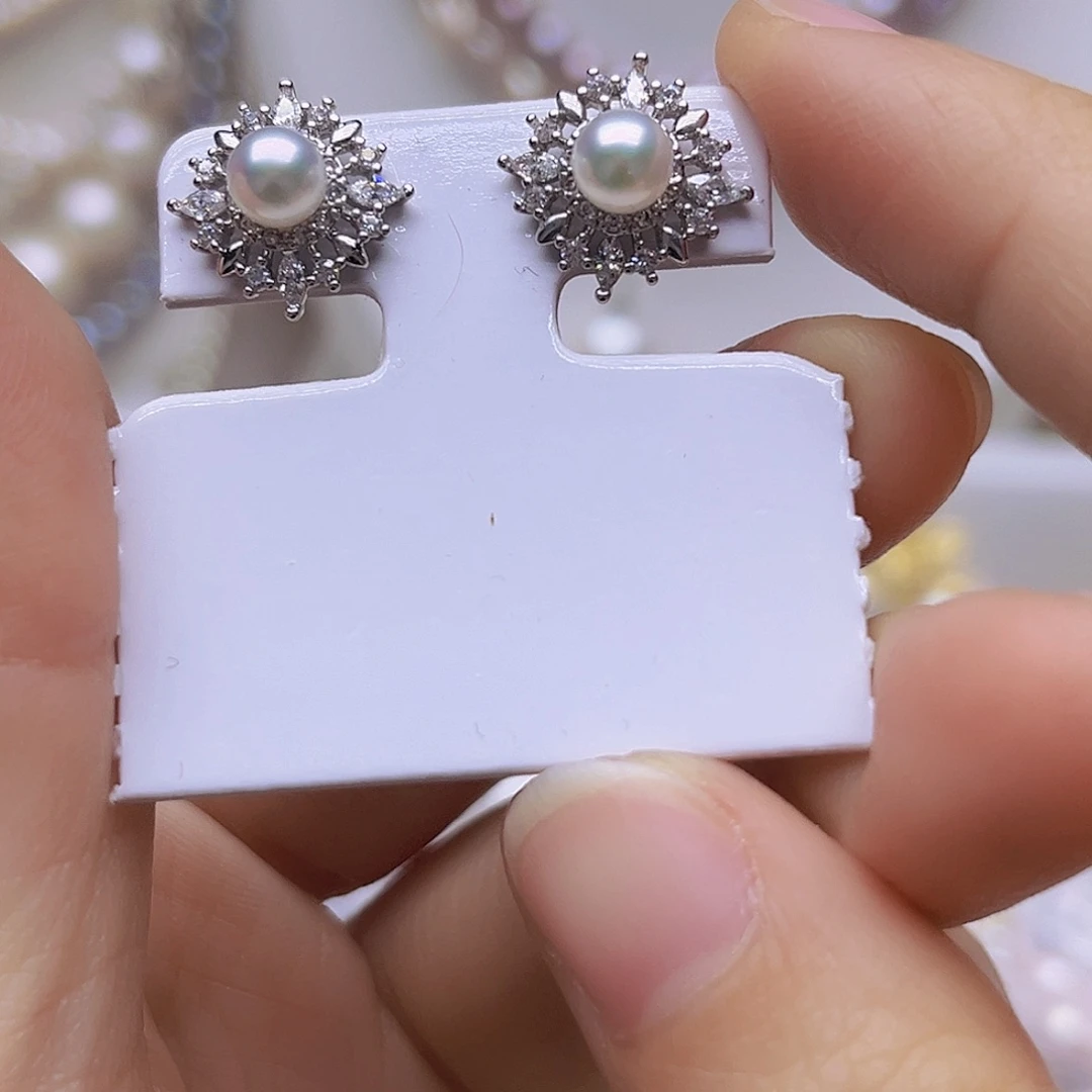 吊坠耳钉淡水珍珠未镶嵌