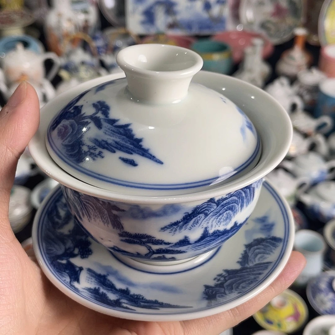 瓷片景德镇陶瓷手绘茶具