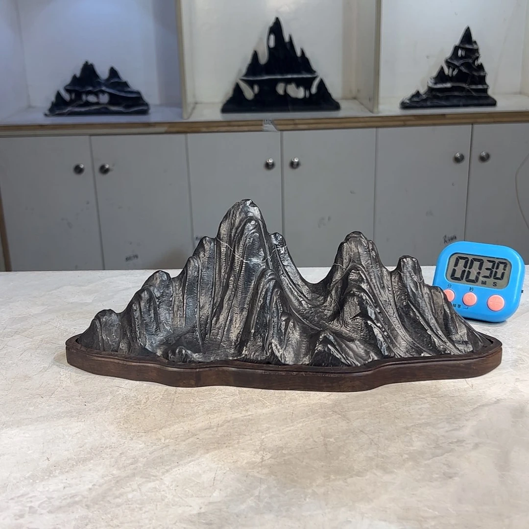 灵璧奇石博览会摆件静**音