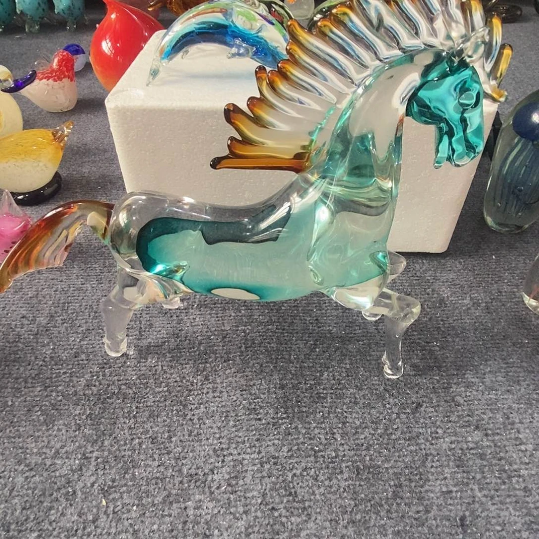 夏***～琉璃瑕疵琉璃大马一个