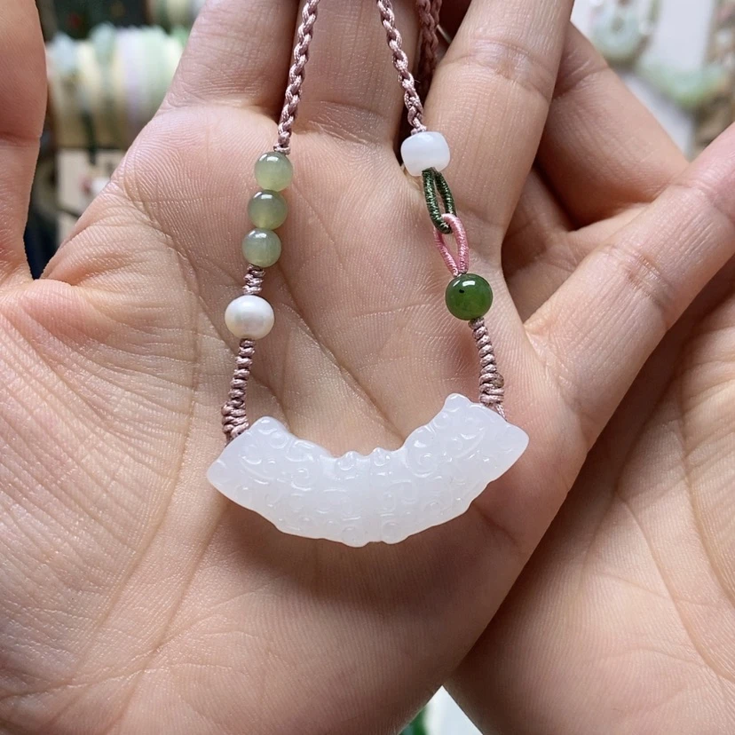 【闪购商品】和田玉未镶嵌颈饰一**鹿