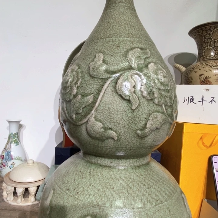 摆件888887777龙泉福禄开片美丽摆件99999