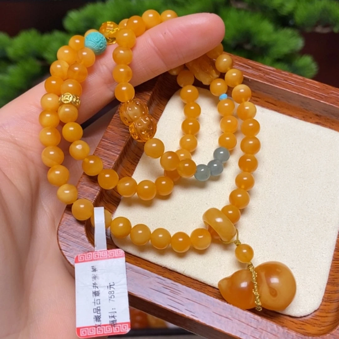 【闪购商品】手链蜜蜡未镶嵌手串