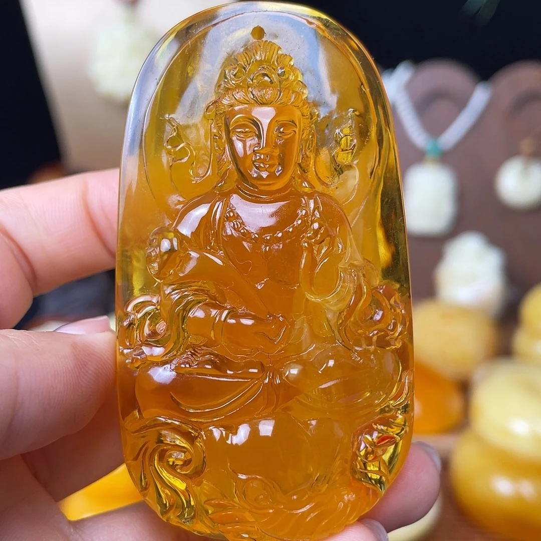 琥珀未镶嵌珠宝奇石