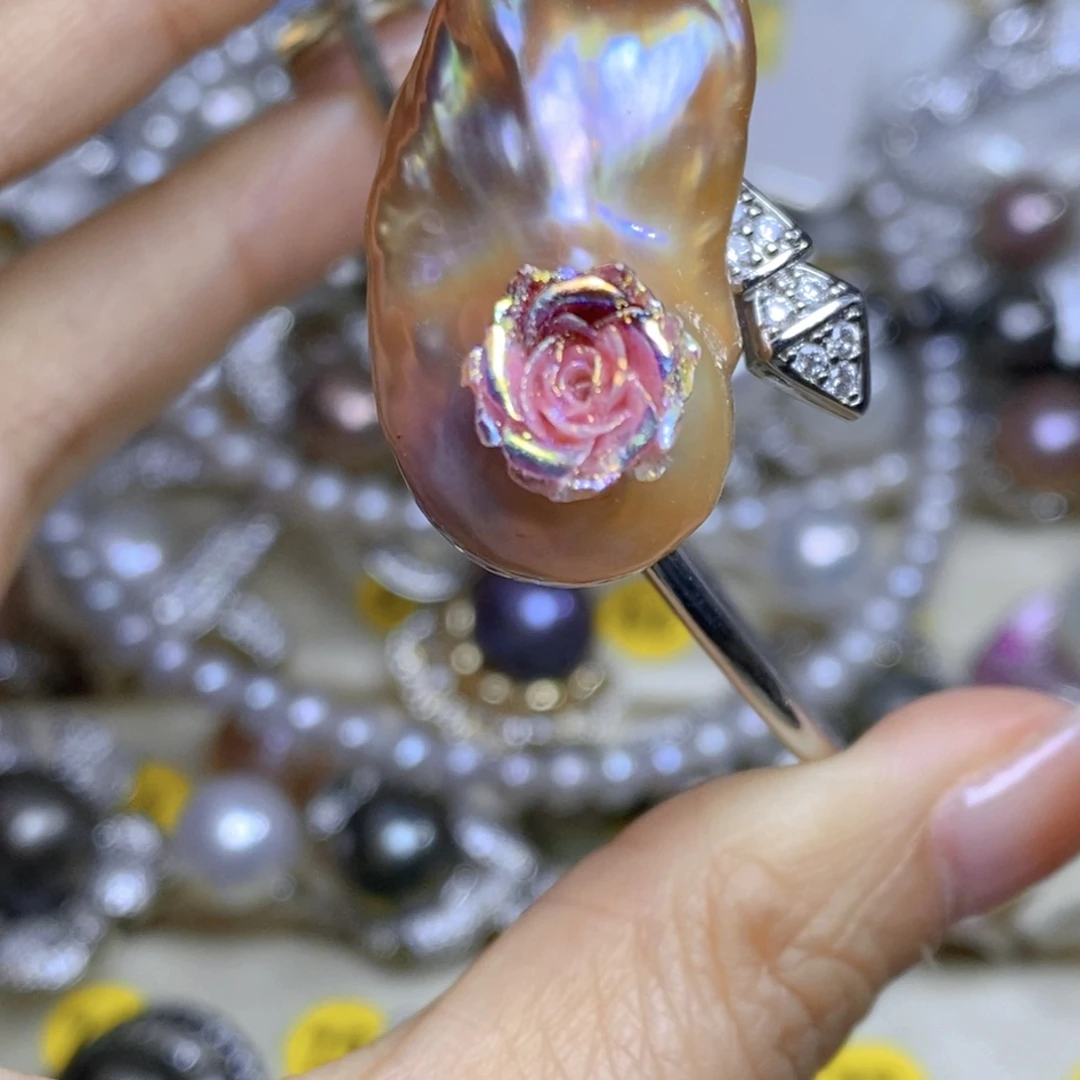 淡水珍珠珠宝奇石未镶嵌