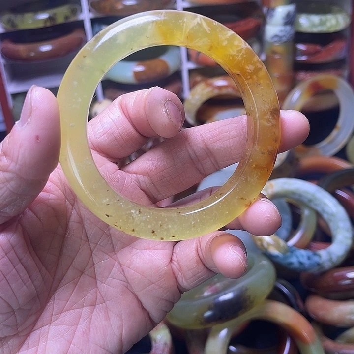 蛇纹石玉合金手镯