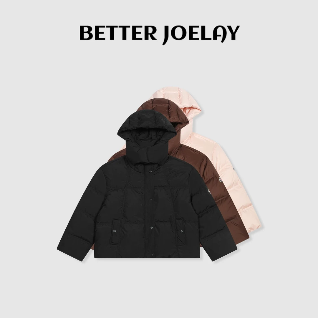 BETTER JOELAY-【可可奶泡】时尚羽绒服保暖百搭休闲通勤风Z0907