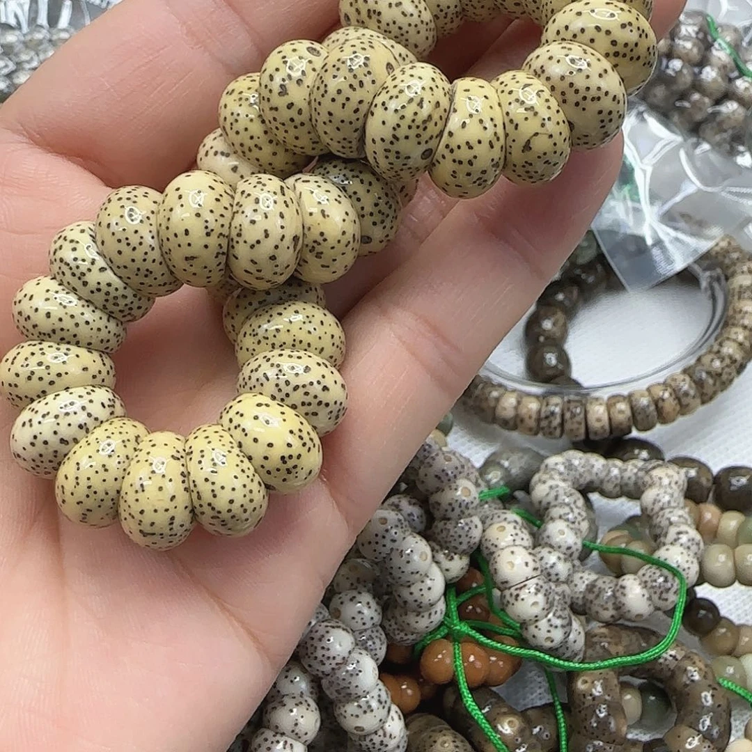 手串星月菩提88傲世黄星月菩提13蒜瓣大肠单圈