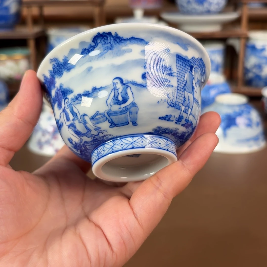 景德镇陶瓷手工手绘