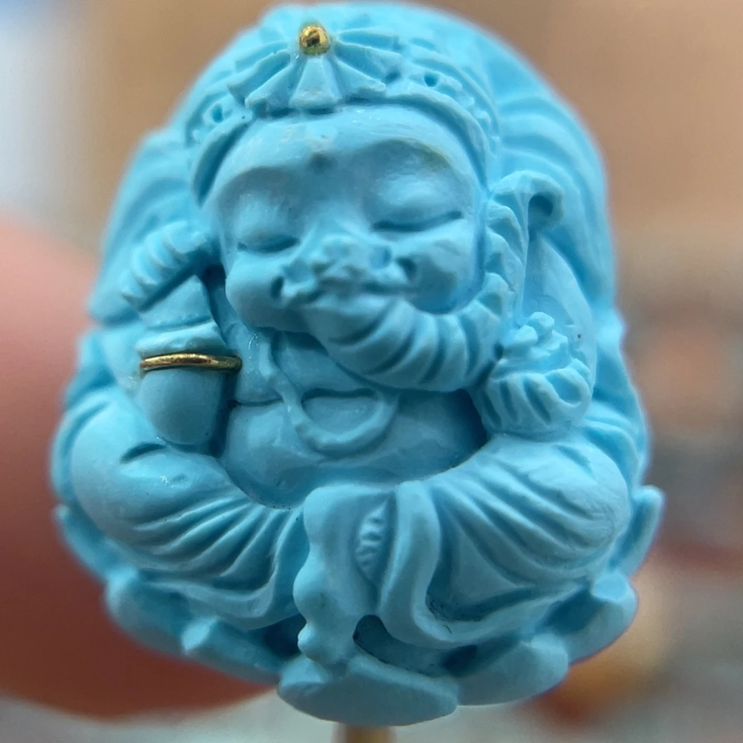 绿松石未镶嵌珠宝奇石