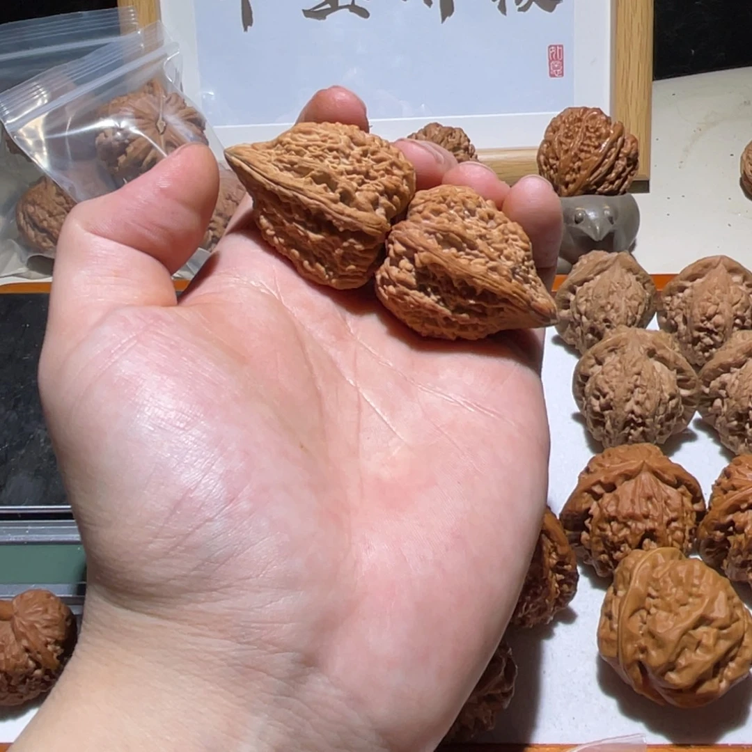 吊坠文玩核桃32全品塔尖