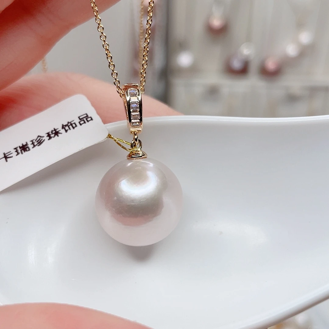 淡水珍珠吊坠(赠链)合金