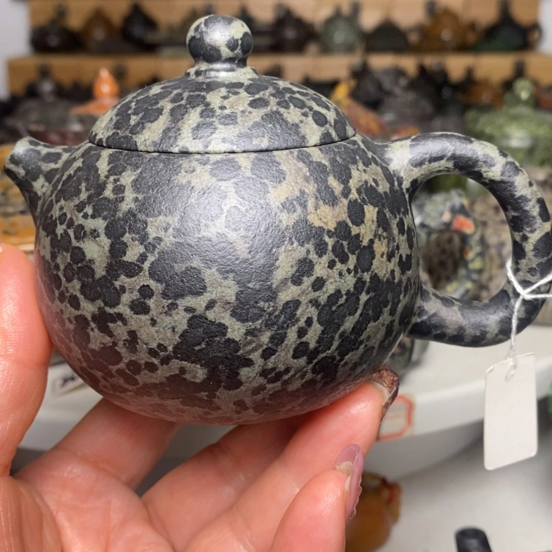 冰碛岩豹纹西施壶200cc