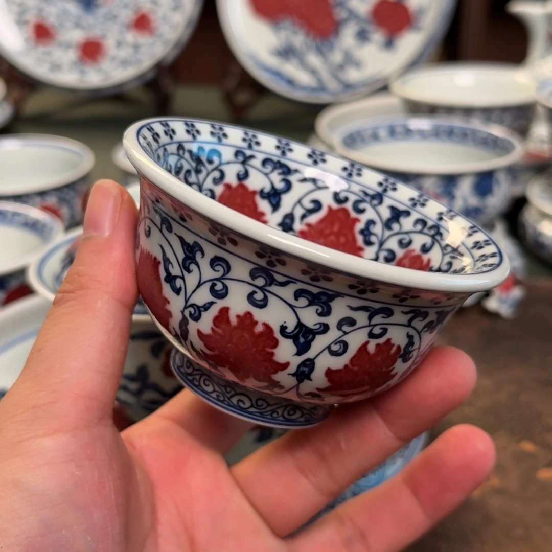 纯手工手绘陶瓷茶具