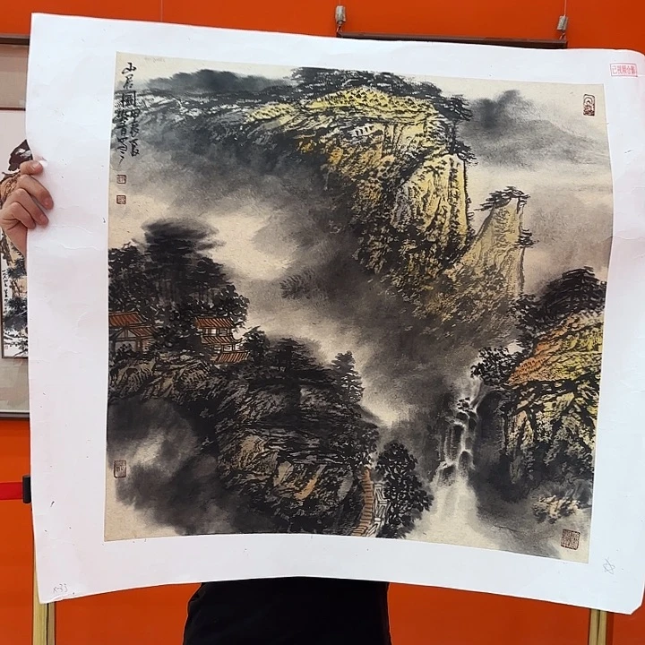 国画李希勇老师出书原作