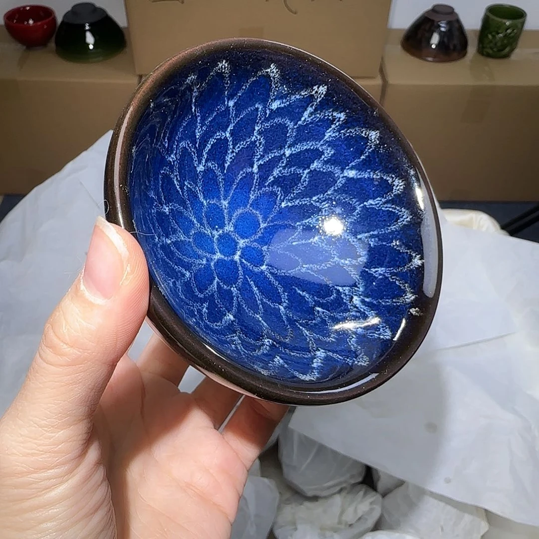 茶盏微瑕建盏，介意勿拍