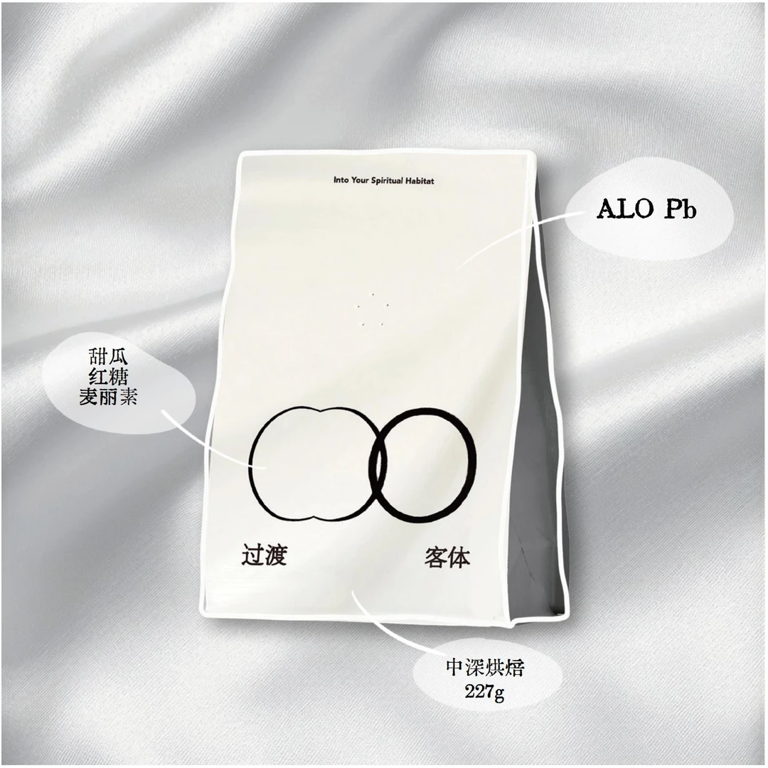 过渡客体ALO Pb中深烘焙意式浓缩手冲咖啡精品阿拉比卡咖啡豆