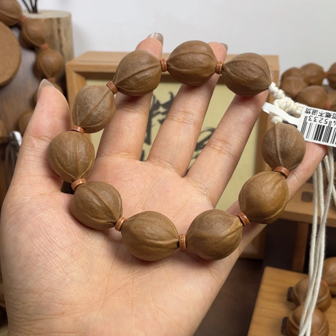 A***d橄榄核手串/手链20*25梅林铁核