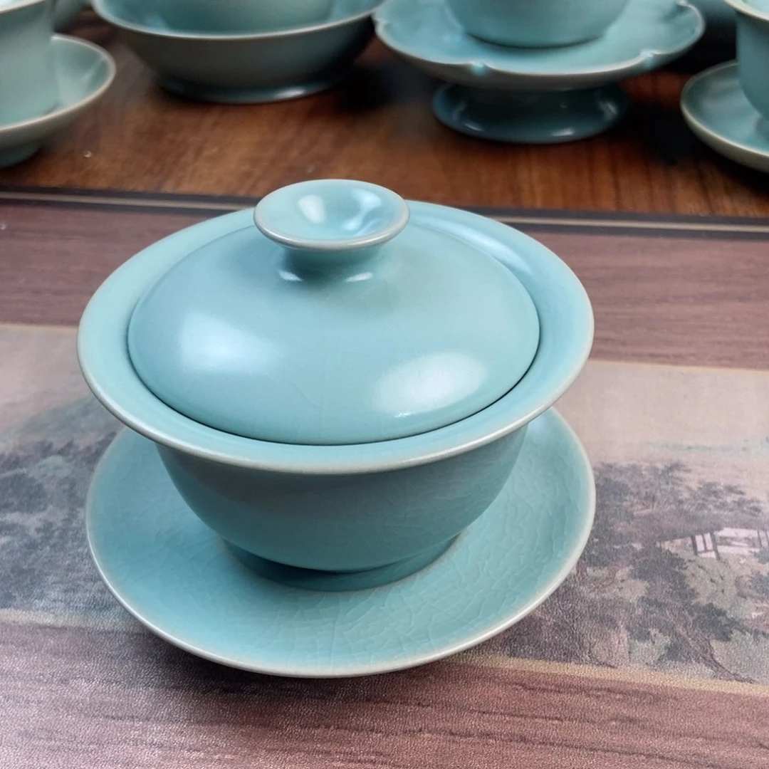 摆件原产地原矿汝瓷～茶器