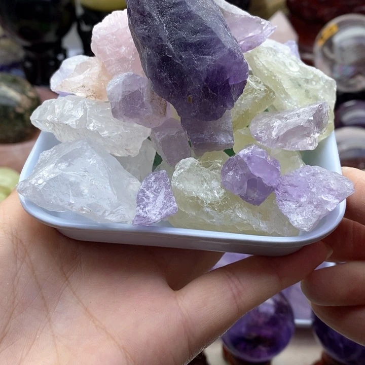 水晶珠宝半成品未镶嵌7