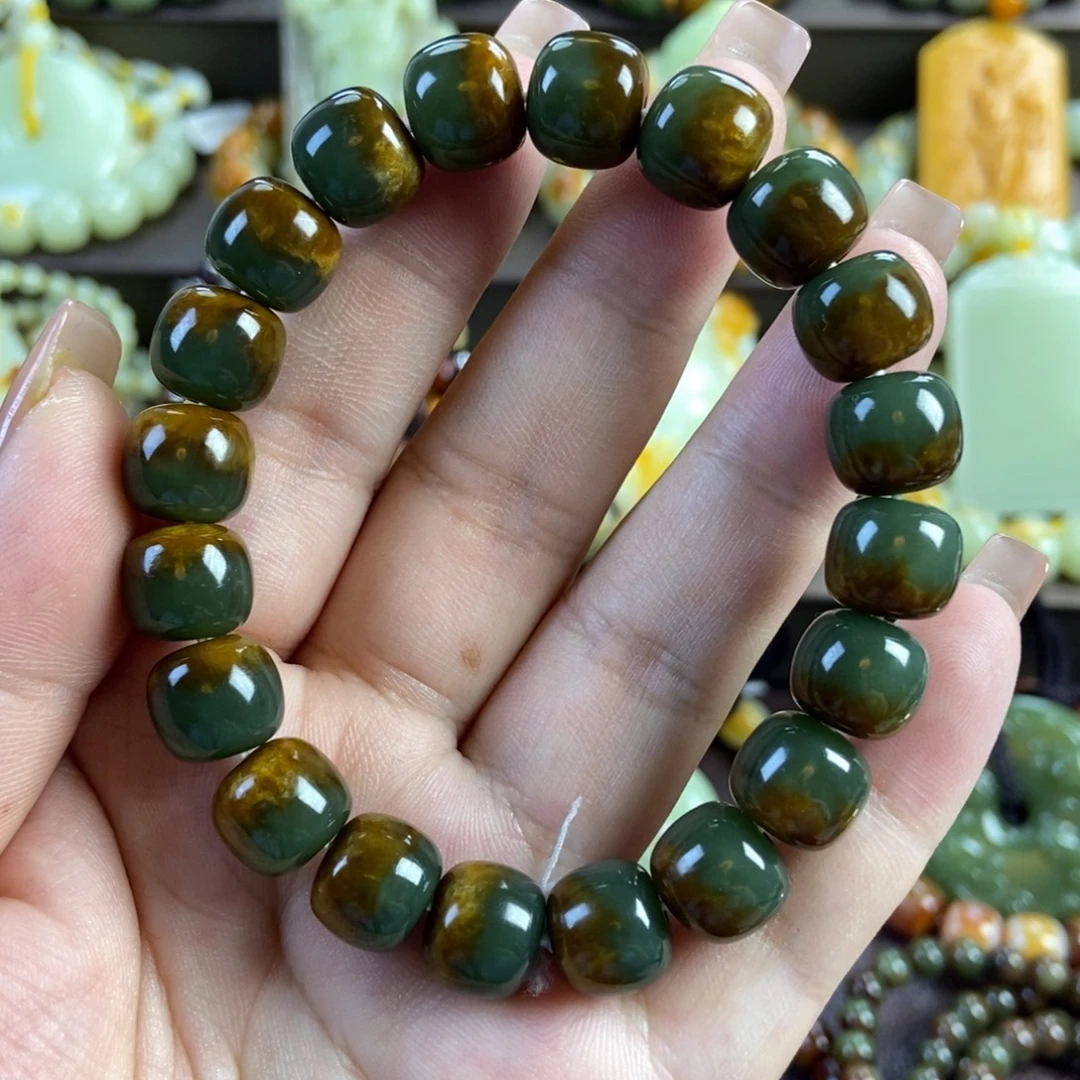 透闪石质玉未镶嵌手串