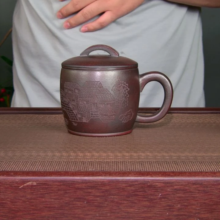 茶杯紫砂高货放漏