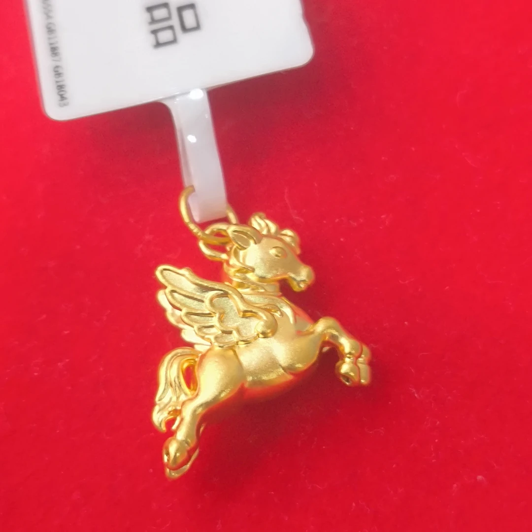 【莹莹专享】足金999投资金 飞马 ZP   0.49   纳金添福
